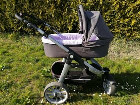 Prodám kočárek Teutonia Spirit S310HB-hluboká korba+sportak - 2