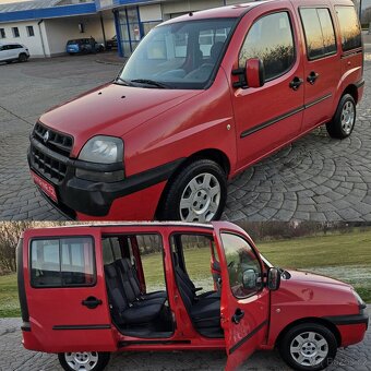 FIAT DOBLÓ 1,9 JTD 7 MÍST , KLIMA, EL.OKNA, MAXI - LONG TOP - 2