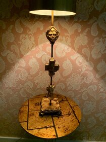 Prodám designové zlaté lampu - 2