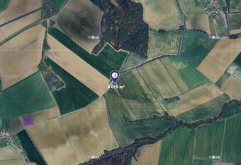 Prodej podílu 1/3 pole 2 672 m², Zborovice - 2
