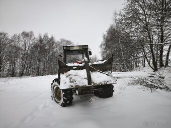 Zetor Crystal 8045 + vyvážečka trejon multiforest MF 80 - 2