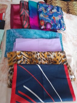 Šátky a šálky hedvabne - 2