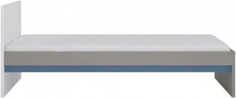 Prodám jednolůžkovou postel LASER 90 × 200 cm - 2
