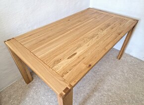 Nový masivní dubový stůl - 2