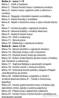 MRE Americká bojová dávka potravin - 2