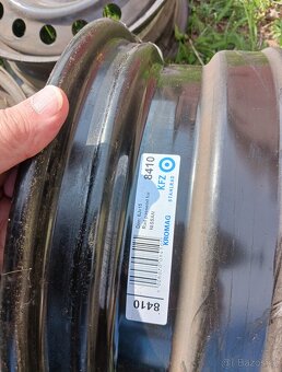 Plechové disky 5x114,3 15 jako nové - 2