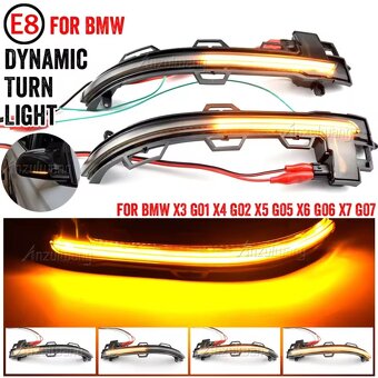 Dynamické led blinkry BMW G01 G02 G05 G06 G07 - 2