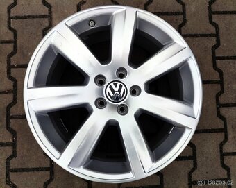 Alu kola originál Volkswagen Golf, Touran, Caddy 5x112 R18 - 2