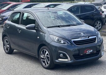 Peugeot 108 1.0i KLIMATIZACE TEMPOMAT ALU manuál 51 kw - 2