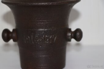 Hmoždíř patriotický dělo ŠKODA Rakousko světová válka 1917b - 2