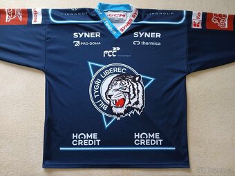 Hokejový dres HC Bílí tygři Liberec Ondřej Vitásek - 2