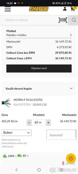Pryžový kabel H07RN-F 5G16mm - 2