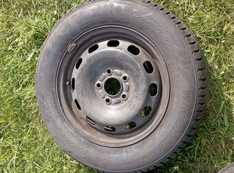 4x zimní pneu s disky 195/65 R15 91T - 2