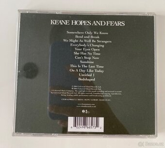 CD Keane - Hopes and Fears - 2