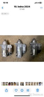 Startér Škoda Vw 6ti kvalt plně funkční i alternator - 2