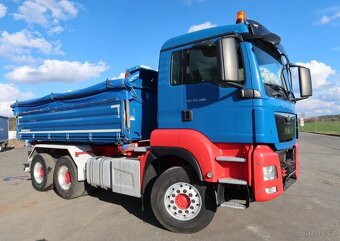 MAN TGS 26.480 6x4 / Třístranný sklápěč / Boardmatic - 2