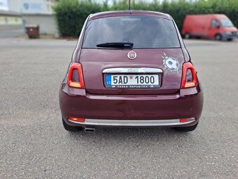 Fiat 500 1.2i 51 kw, r.v. 12/2015, najeto 68000 km. - 2