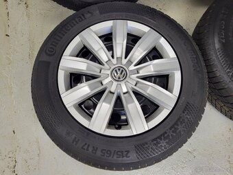 Originál 17" VW Tiguan Škoda Kodiaq 5x112 pneu 6-8mm - 2