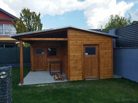 Zahradní domek + pergola - 2