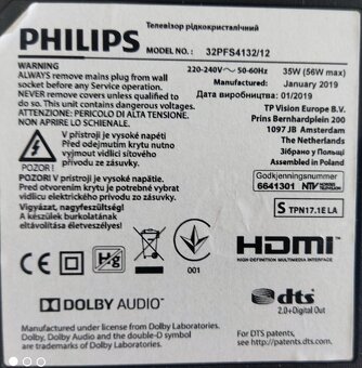 TV Philips 32PFS4132/12 - 2