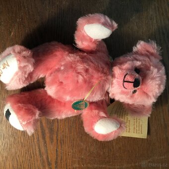 Hermann medvídek s knoflíkem štítkem limit edice číslo - 2