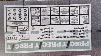 Asfaltový šindel PRECIT obdélník břidlice balení 2 m² - 2