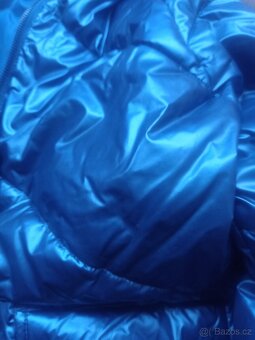 Krásná zimni bunda - kabát, vel 158 (10-12 let) - 2