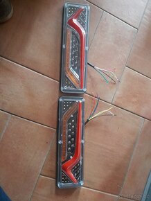 Led kocová světla přívěs vlek karavan zadní lampy - 2