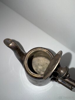 Starožitná postříbřená konvička WMF - 2