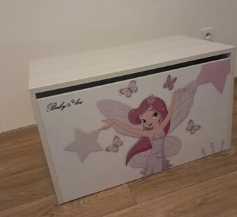 Truhla na hračky víla - 2
