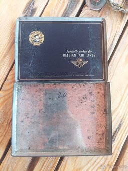 Krabička na cigarety Belgian air lines - 2