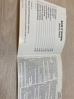 JUDAS PRIEST: RAM IT DOWN, 1988, 1.PRESS - 2