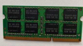 Prodám RAM Samsung 2GB DDR3 SO-DIMM - 2