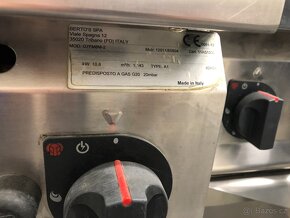Plynová opékací deska BERTOS, 10,8kW - 2