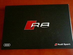 Audi R8 - Prospekt (kniha) - 2016 Rarita  - Výprodej  - 2