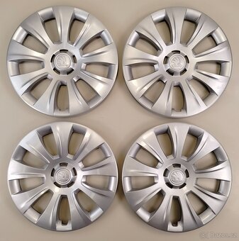 Originální poklice Škoda 4ks velikost 17" - 2