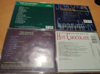 Cd - The Best - Platters , Searchers , Equals , Hot Chocolat - 2
