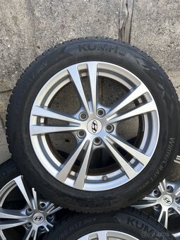 original zimní alu sada Hyundai R17 215/55/17 - 2