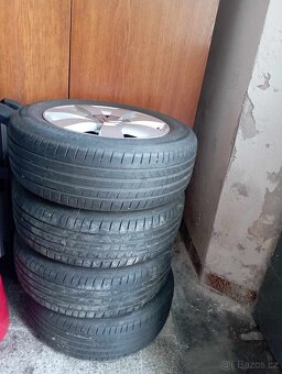 Originál Alu kola Citröen C8, 5x98, 7Jx16CH, ET27 - 2