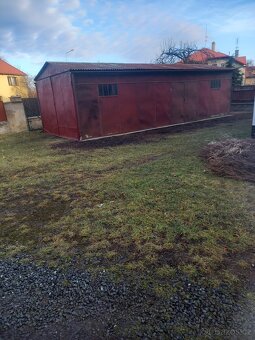 Montovaná plechová garáž o ploše 4x10 m - 2