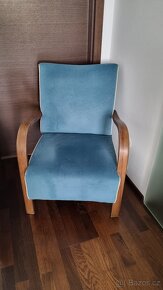 křeslo renovované design Halabala - 2