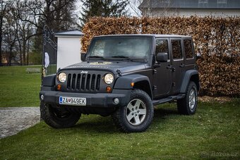 Jeep Wrangler 2.8 CRD Unlimited, 1.majiteľ, SK-auto, nelak - 2