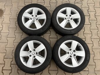 Letní kompletní originální kola Škoda Octavia III R16 - 2