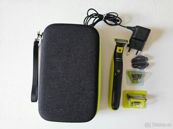 PRODÁM PHILIPS ONEBLADE VČ. NOVÝCH NÁSTAVCŮ A POUZDRA - JAKO - 2