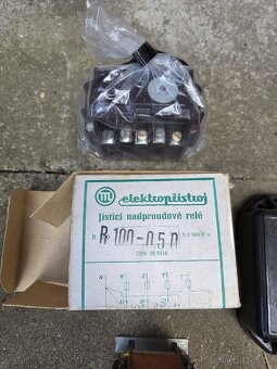 Konvolut/jistící relé/elektro/transformátor - 2