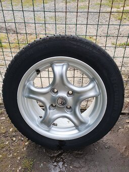 Alu kola 4x100 pneu 165/65/R14 Letní - 2