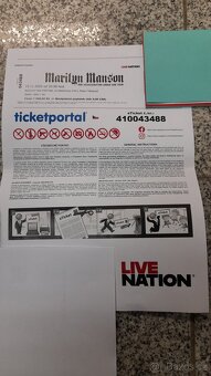 Marilyn Manson 15.11.25 stání plocha - 2