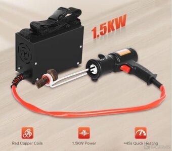 Indukční ohřívač 1500W, 750 °C - 2