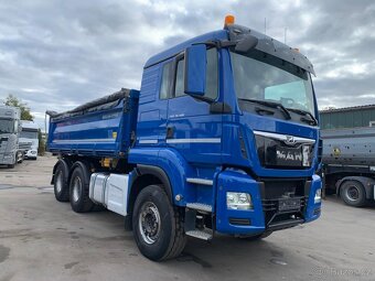 MAN TGS 28.500 6x4 třístranný sklápěč Bordmatic - 2