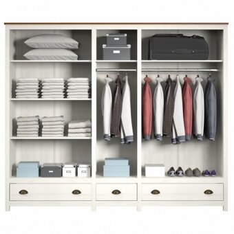 Dřevěná skříň 5dveřová TOPAZIO 206284 - 2